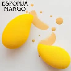 Esponja de Maquiagem Formato Manga - Kit 3/6/12 Unidades - Acabamento Perfeito