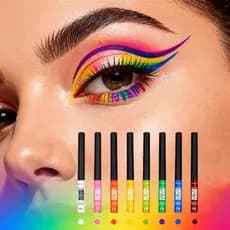 Coleção Profissional Delineadores Vivai 2069.1.1 | 8 Cores Artísticas | Pigmentação Extrema