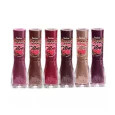 Dailus Esmalte Choco Cherry 8ml Cremoso Kit 6 Cores