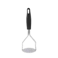 Amassador Batatas Espremedor Manual Legumes Multiuso Aço Inox Com Cabo Plastico Cozinha Multiuso