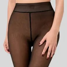 Meia Calça Translúcida Térmica Feminina Inverno Premium