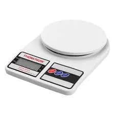 Balança Digital Cozinha 10kg Branco - Alta Precisão e Design Compacto