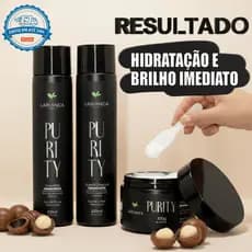 Kit Hidratação Capilar Intensa - Resultado de Salão em Casa– Shampoo, Condicionador e Máscara