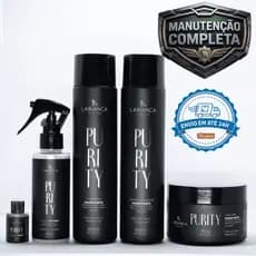 Kit Prótese Capilar Peruca - Shampoo, Condicionador, Máscara, Protetor Térmico e Óleo