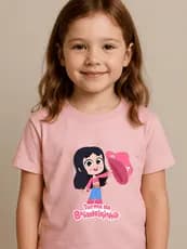 Camiseta Estampada Personalizada Infantil Turma da Boiadeirinha Ana Castela Dia das Crianças