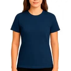 Camiseta Feminina Básica Manga Curta em Algodão - Conforto e Versatilidade