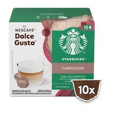 Starbucks Cappuccino by NESCAFÉ Dolce Gusto - 10 Cápsulas