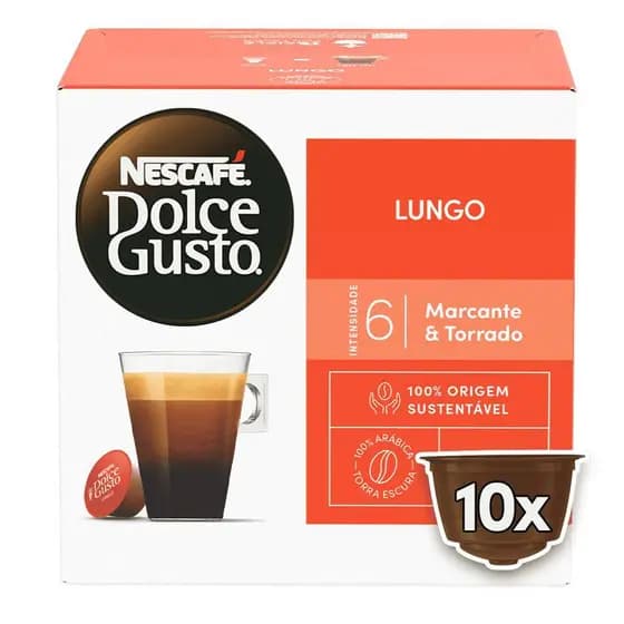 NESCAFÉ DOLCE GUSTO Lungo 10 cápsulas