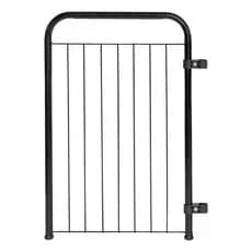Módulo 1 Unidade Para Cercado Pet em Aço Preto e Branco Altura 51cm