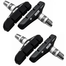 Kit 2 Par Sapata Freio V-Brake SCS Orbital 63mm Grossa Tipo Shimano Cantilever MTB Urbana Bike Fixa Caloi 10 Road Allen