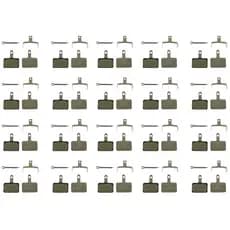 Kit 20 x Par Pastilha Freio A Disco Shimano MT200 Tektro Gts Deore Winzip MT315 M4050