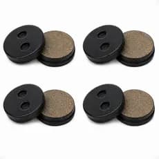 4 Pares Pastilha de Freio a Disco Sky Nano Avios Bike MTB Scooter Elétrica Skate TSW X-Time XTRD-02 Resina Metal