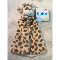 Naninha Bebê Buba Safari Premium Hipoalergênica Macia com Pelúcia de Animais
