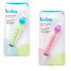 LAVADOR NASAL BUBA BEBÊ INFANTIL SERINGA COM BICO DE SILICONE REUTILIZÁVEL ZOO DINO LEÃO UNICÓRNIO