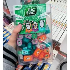 Tic Tac Travels Caixa Gigante 60 Mini Caixinhas 🍬 Original | Promoção