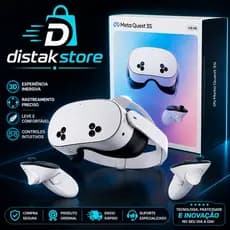 Óculos VR 128GB com Controle Sem Fio e Áudio Imersivo | Modelo 3S
