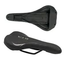 Banco Selim Bike Gta Performance Preto Confortável Profissional Anatômico Com Trilho Mtb/speed