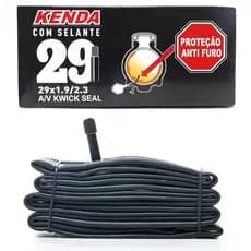 Câmara De Ar Aro 29 Kenda Bico Grosso Vacinada Selante Anti Furo