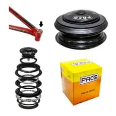 Caixa Jogo movimento de Direção Bike Paco Semi Integrada Mega Over Headset 1.1/8*44*30 Preto