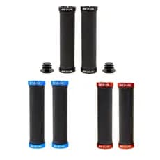 Manopla Punho Com Trava 130mm Gta Preta Para Bicicleta Cores