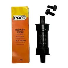 Movimento Central 34,7mm Salva Quadro De Bike Com Rosca Espanada 122,5mm 118mm Paco Neco