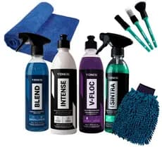 Kit Vonixx 7 Peças Cera, Shampoo e Acessórios para Brilho Interno e Externo