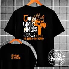 camisa blusa Unissex Religioso Evangélico Streetwear mídia yeshua