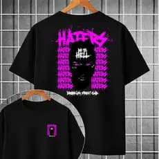Camiseta Masculina e Feminina Streetwear  100% Algodão Fio 30.1 Estampada