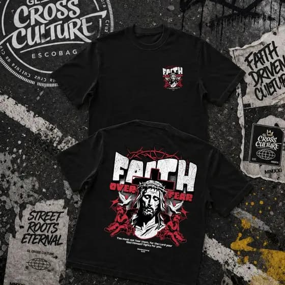 CAMISA Blusa Evangelho Cristão VERAO Jesus Gospel Masculino FEMININO  Unissex CRISTA streetwear