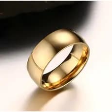 SHE - Alianças Casamento Moeda Moeda Antiga Abaulada 10MM