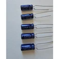 Kit 5 Capacitores Eletrolítico Radial 100µF 16V – Luxon