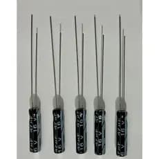 kit 5 Capacitores Eletrolítico Radial 47µF 16V 105°C – Topmay