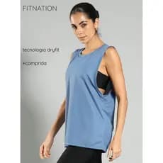 Regata Feminina Diagonal | Blusa Fitness Academia Feminina | Regata Dry Fit Poliéster Leve e Confortável
