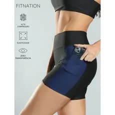 Shorts Feminino Fitness com Bolsos Funcionais | Academia, Corrida, Treino e Casual