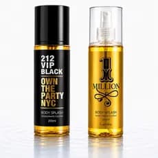 Perfume Masculino 200ml – Body Splash Fragrâncias Inspiradas em Perfumes de Luxo
