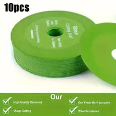 Kit 3/5/10 Pcs Disco Diamantado Para Corte De Vidro Porcelanato Piso e Cerâmica