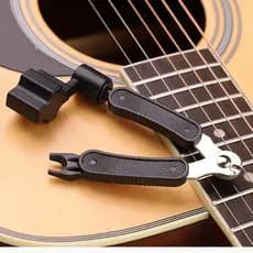 Alicate enrolador saca Pinos encordoador corta de corda de Guitarra, Violão, cavaco