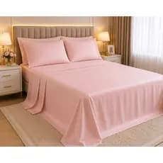 Kit Jogo de Cama Casal Queen Algodão 4 Peças Lençol Elástico Macio Luxo Premium
