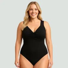 Maiô feminino Praia Suplex Poliamida Premium Moda Evangelica Modelador