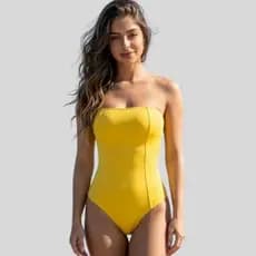Maiô feminino Praia Suplex Poliamida Premium Biquini Modelador Banho