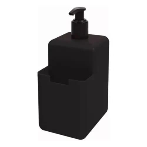 Dispenser De Detergente Suporte De Esponja Cozinha Black Design Quality