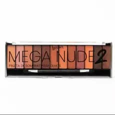 PALETA DE SOMBRAS PROFISSIONAL LUISANCE ALTA PIGMENTAÇÃO CORES NEUTRAS