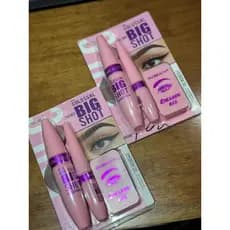 KIT MAQUIAGEM OLHOS COMPLETO MÁSCARA DE CÍLIOS + DELINEADOR + GEL PARA SOBRANCELHA