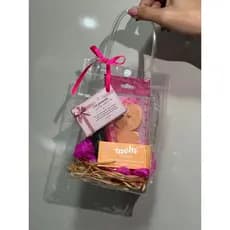 Kit Presente - Gel sobrancelha Melu + Máscara de Cílios Ruby Rose + Caneta Delineadora Luisance + Esponjinha