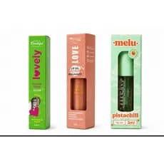 Kit 3 Lip Oils Hidratantes Gloss Labial Efeito Glow