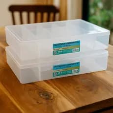 Kit Caixa Box Organizadora maleta organizadora de objetos tamanho M