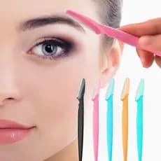 Kit Navalha Facial Aparar Sobrancelha Rosto Precisão