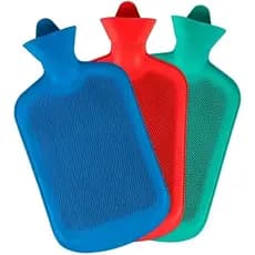 Bolsa Água Quente Borracha Alívio Cólicas Dores Musculares 600ml