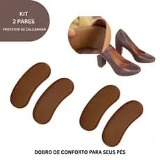 KIT 4 ALMOFADAS PARA CALCANHAR ALÍVIO PARA DOR