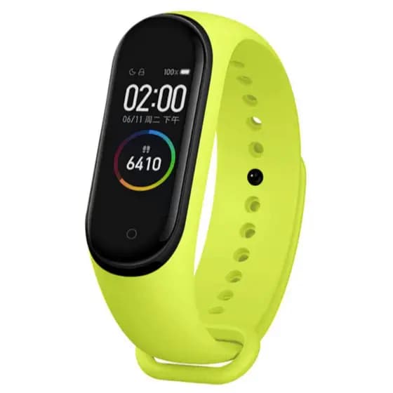 Pulseira de silicone reposição para Xiaomi mi band 5 6 e 7 silicone smart esporte ajustável